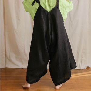 Nettle Studios Wide Leg Overalls